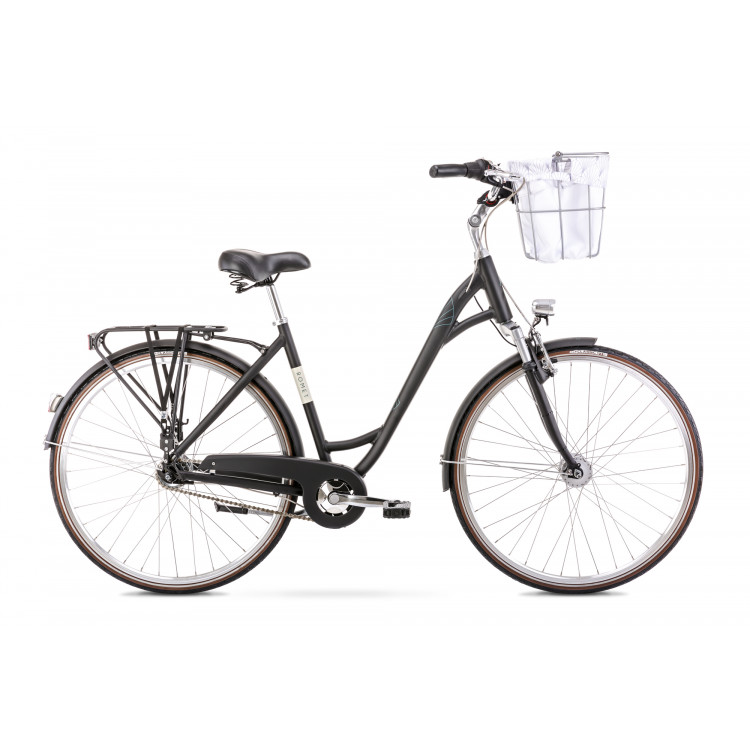 Mestský bicykel ROMET ART DECO LUX L čierna